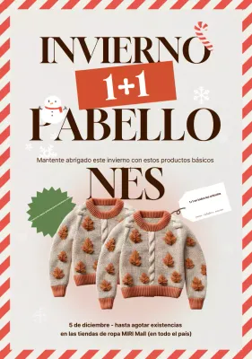 Rebajas de invierno sencillas y naranjas