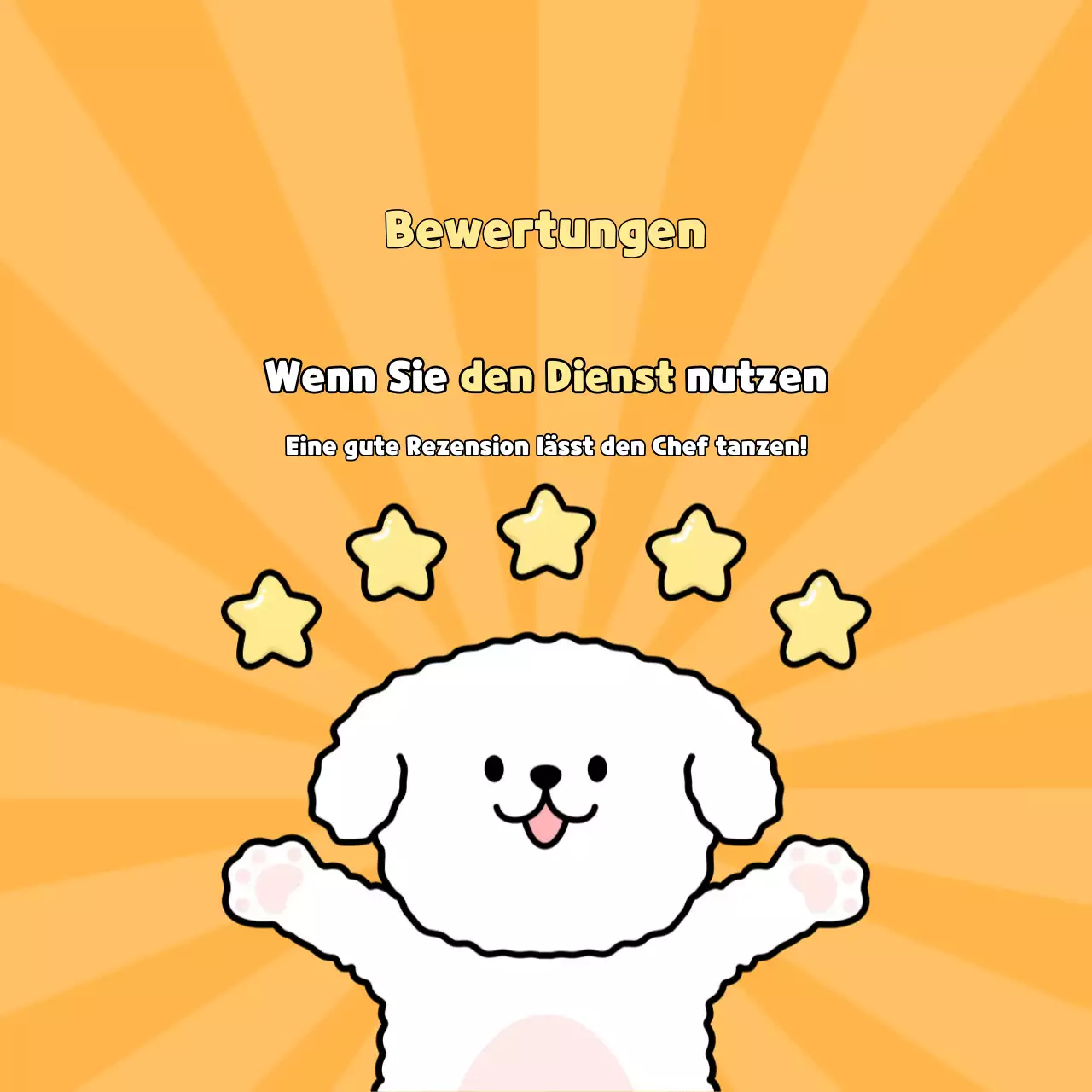 Orange Cute Review-Event