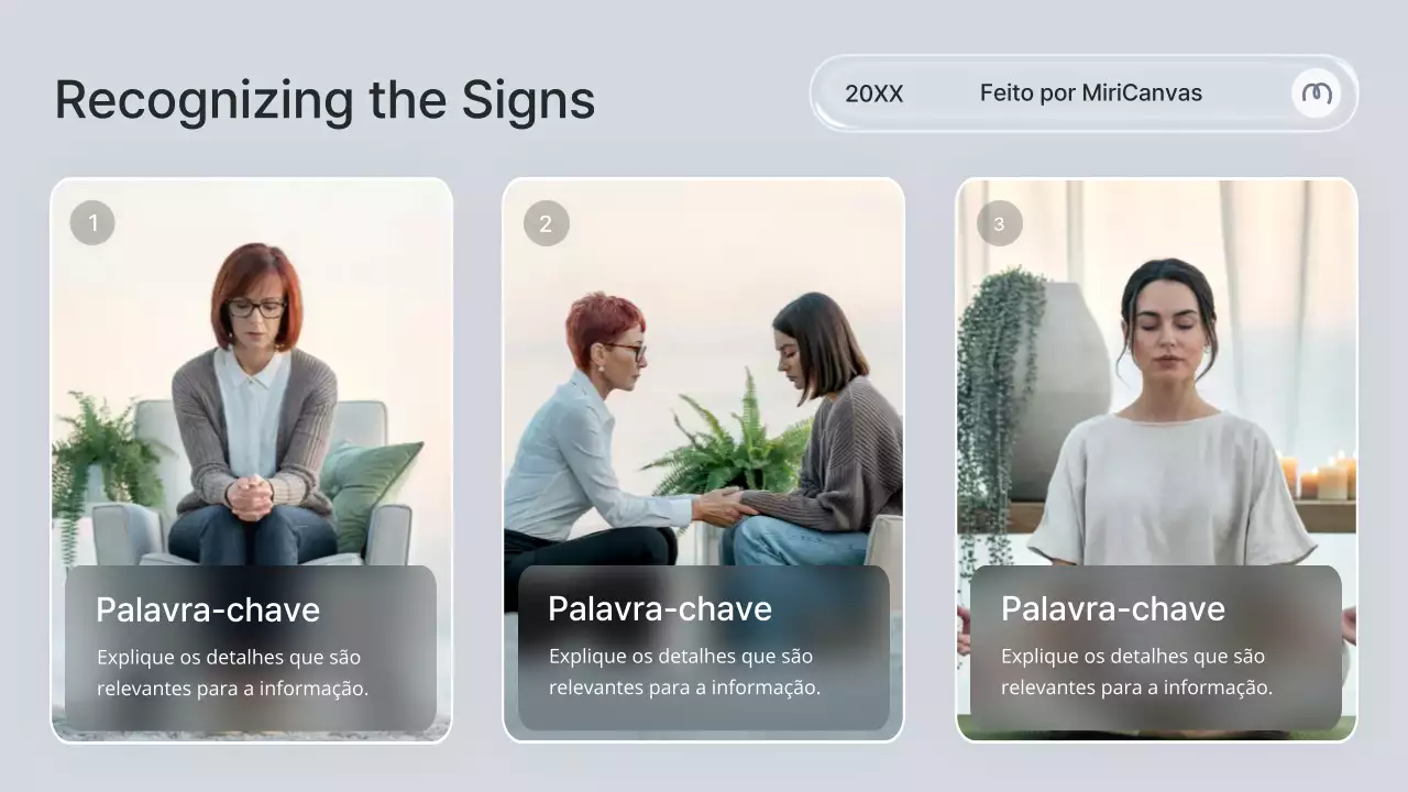 Apresentação do Guia de Bem-Estar Minimalista Cinza