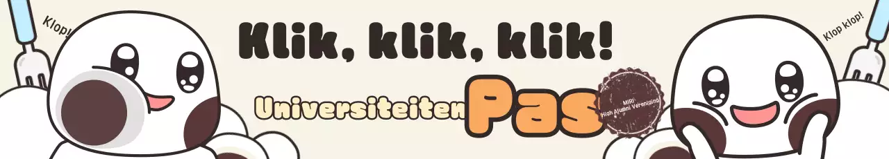 Beige Baby, juichend voor je toelating tot de universiteit