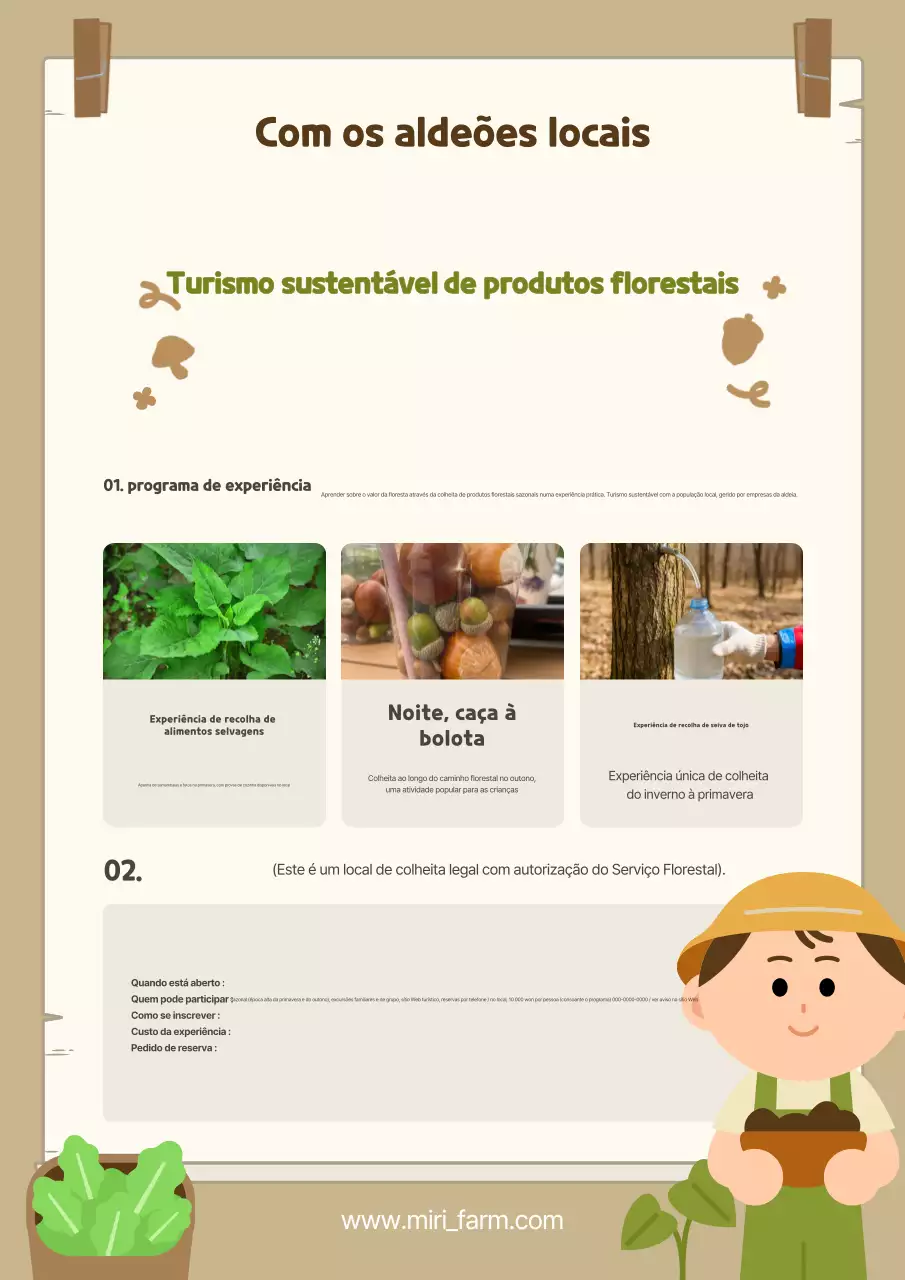 Promoção do Turismo de Experiência Tradicional Bege