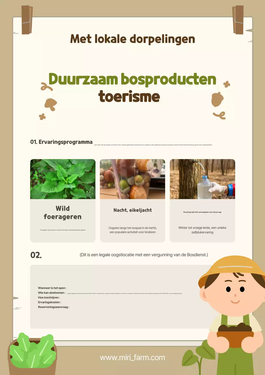 Promotie van Beige Traditionele Ervaringstoerisme