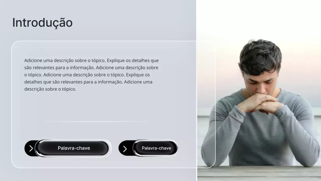 Apresentação do Guia de Bem-Estar Minimalista Cinza