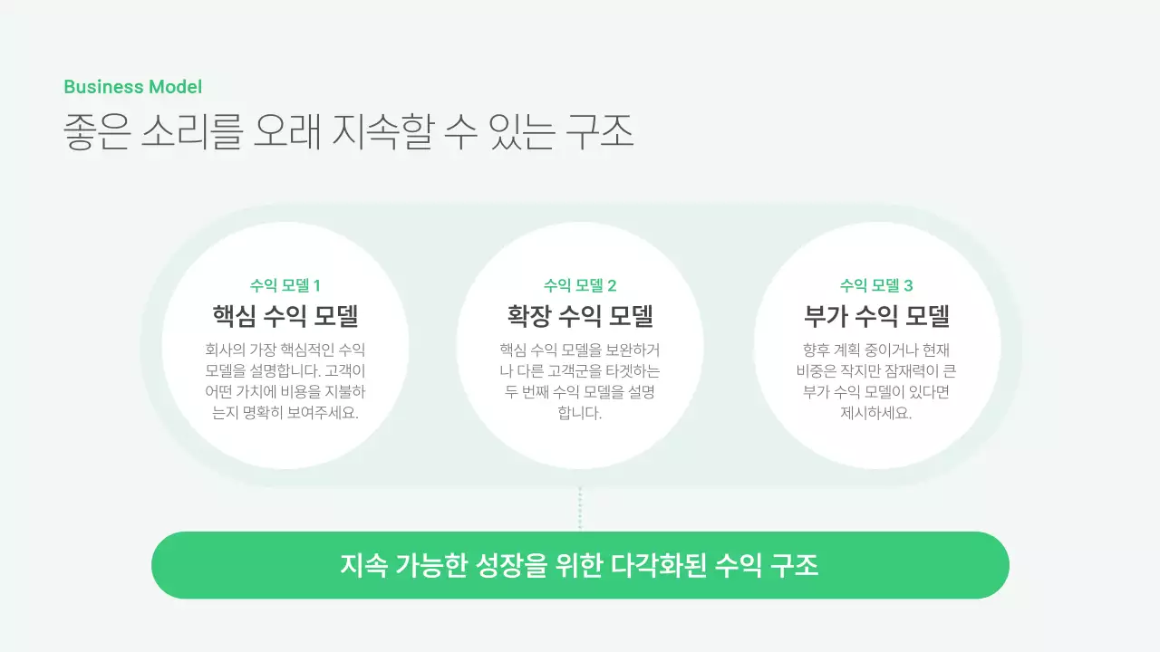 민트 모던 비즈니스 홍보 IR
