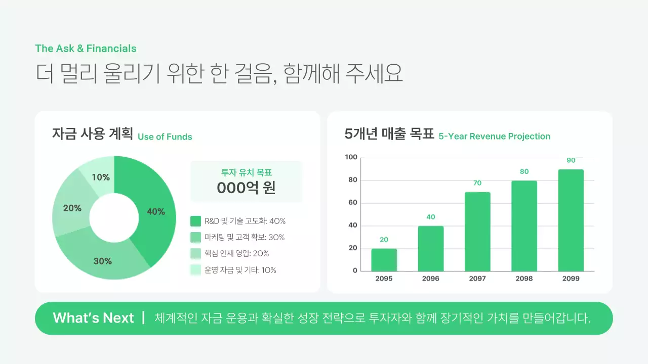 민트 모던 비즈니스 홍보 IR
