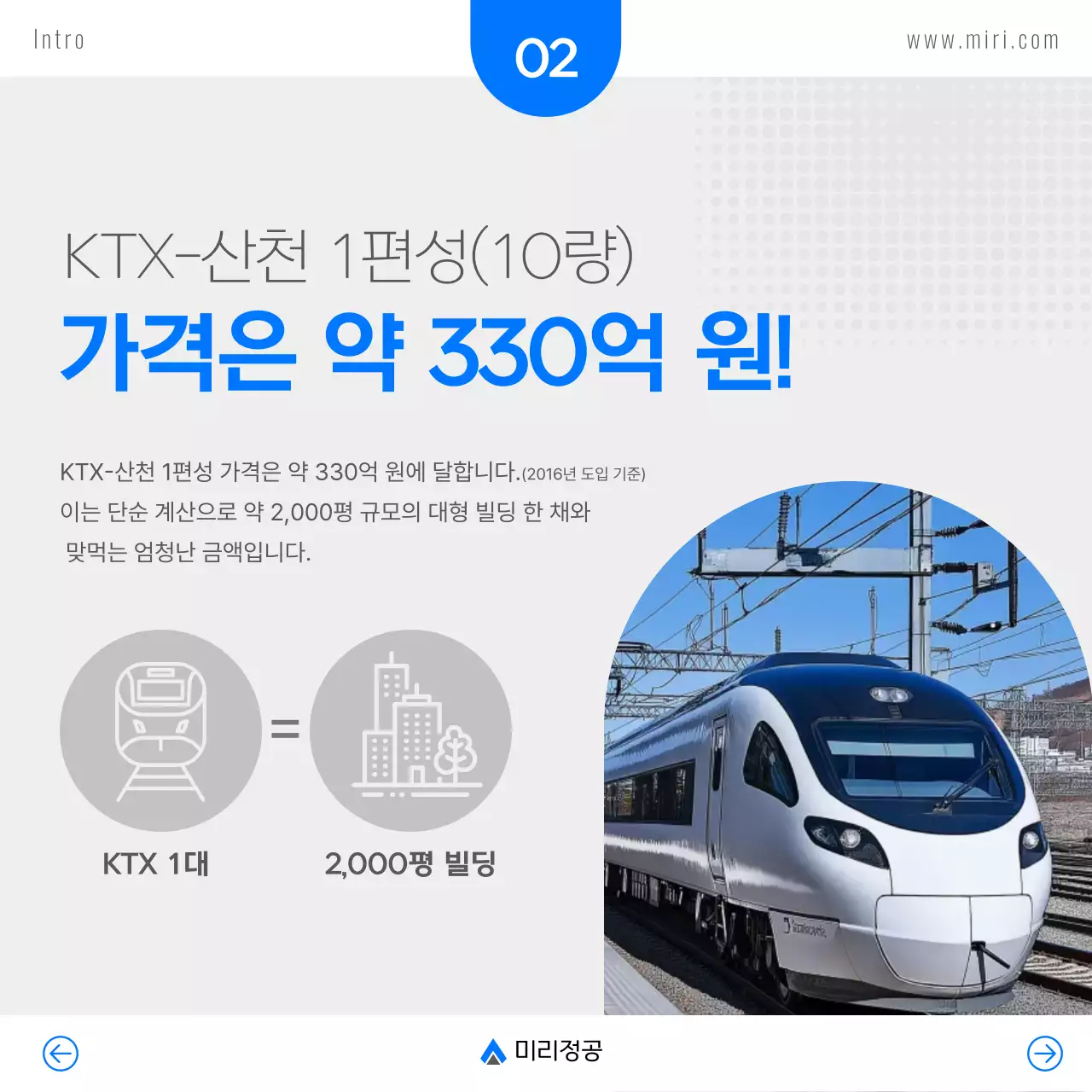 파랑 모던 교통 안내