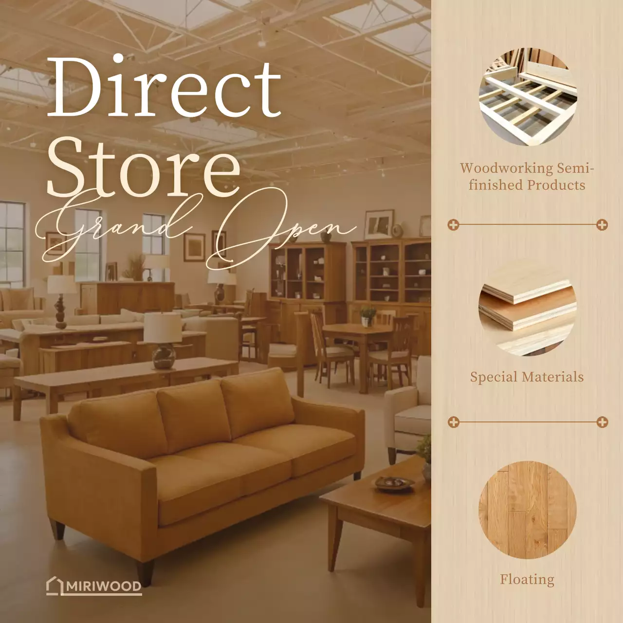 khuyến mãi đồ nội thất hiện đại màu be