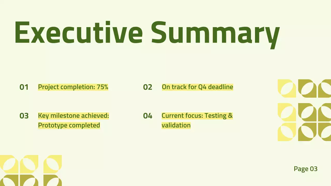 Beige Geometric Project Report