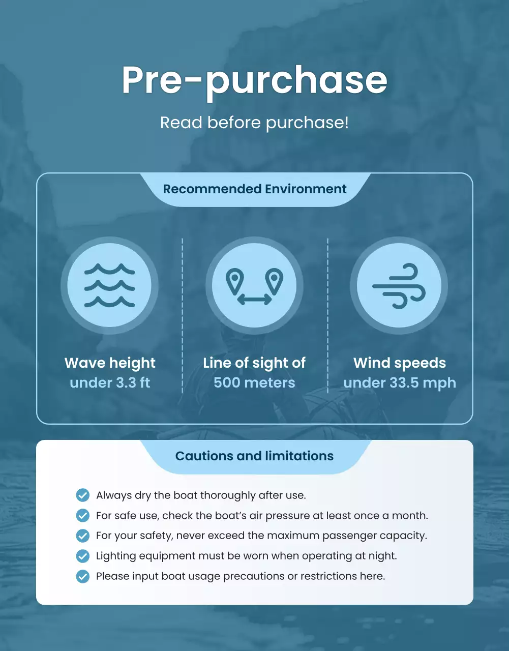 blue modern inflatable advertisement