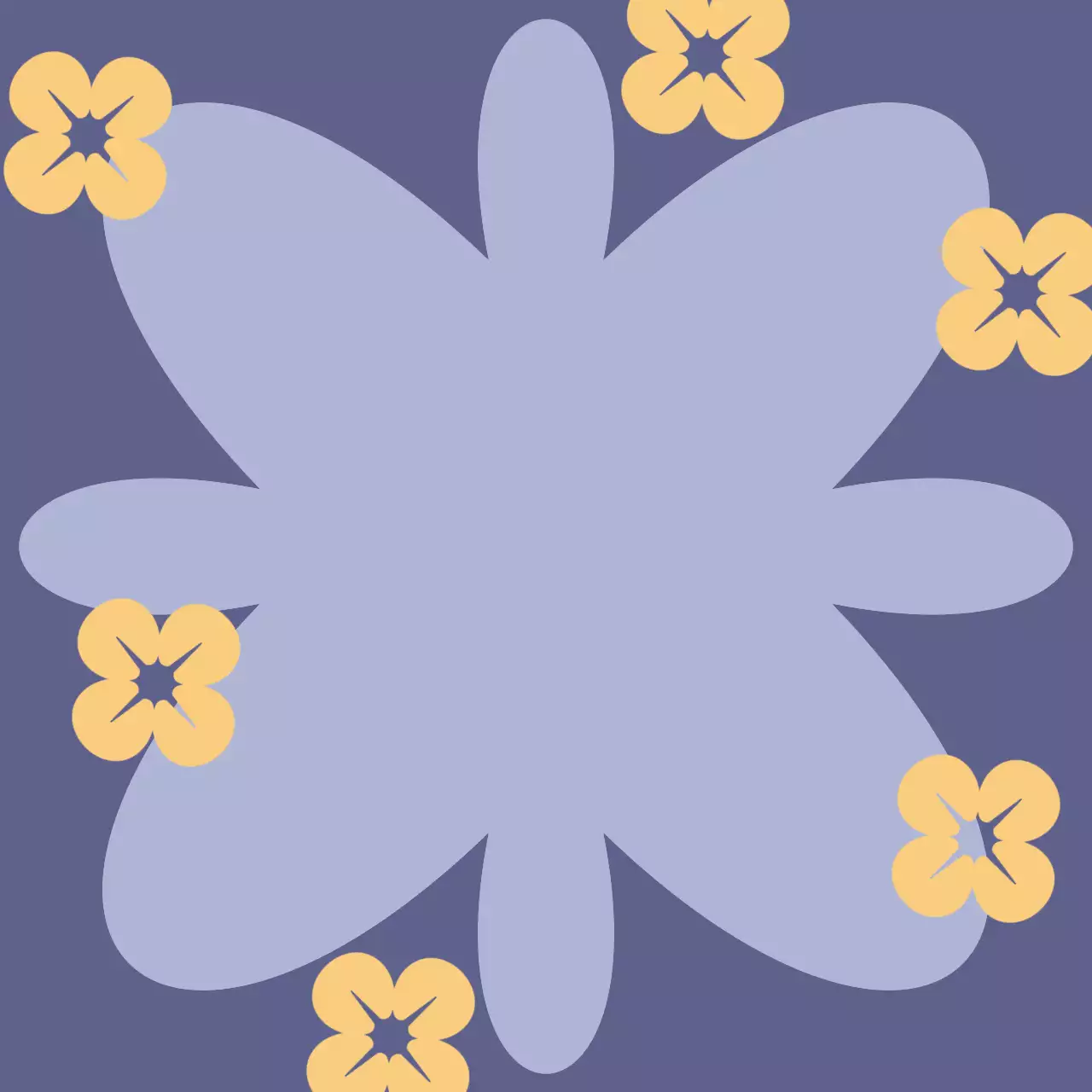 연보라 기하학 패턴 디자인