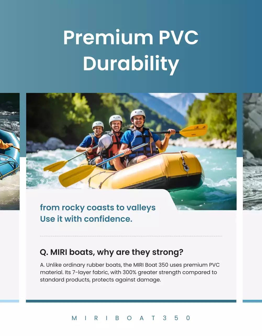 blue modern inflatable advertisement