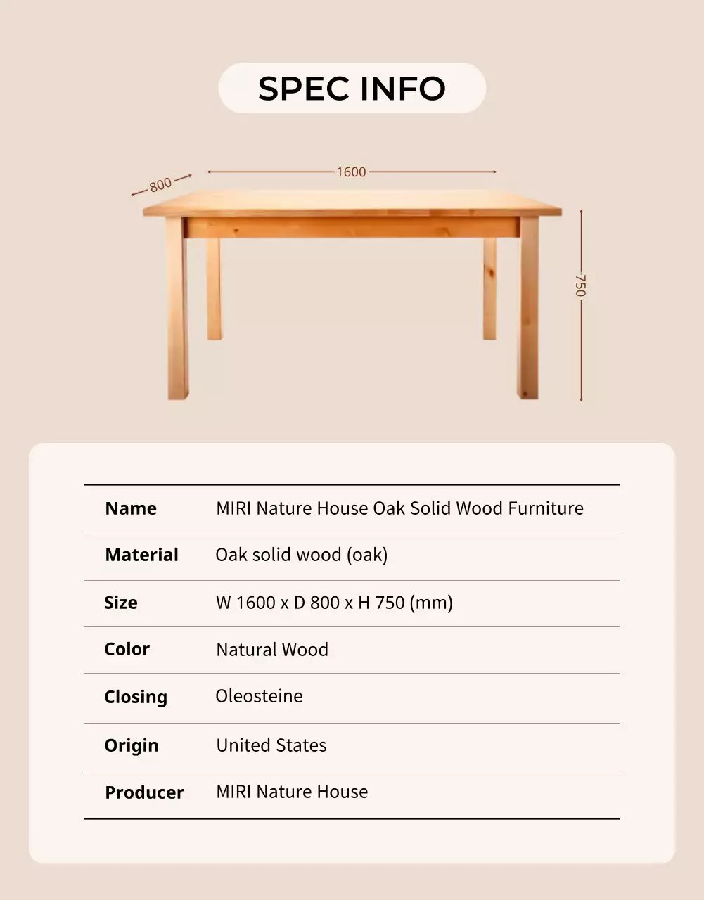 beige minimalist furniture template