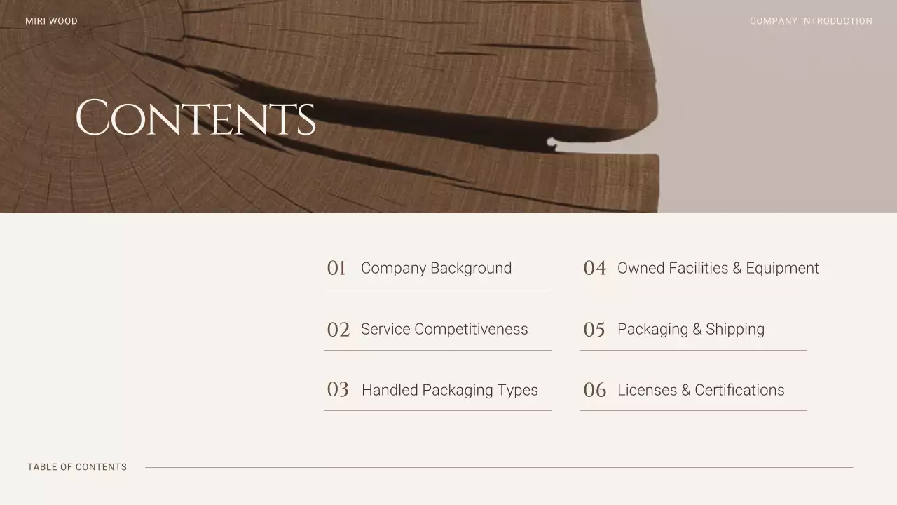 brown minimal business information