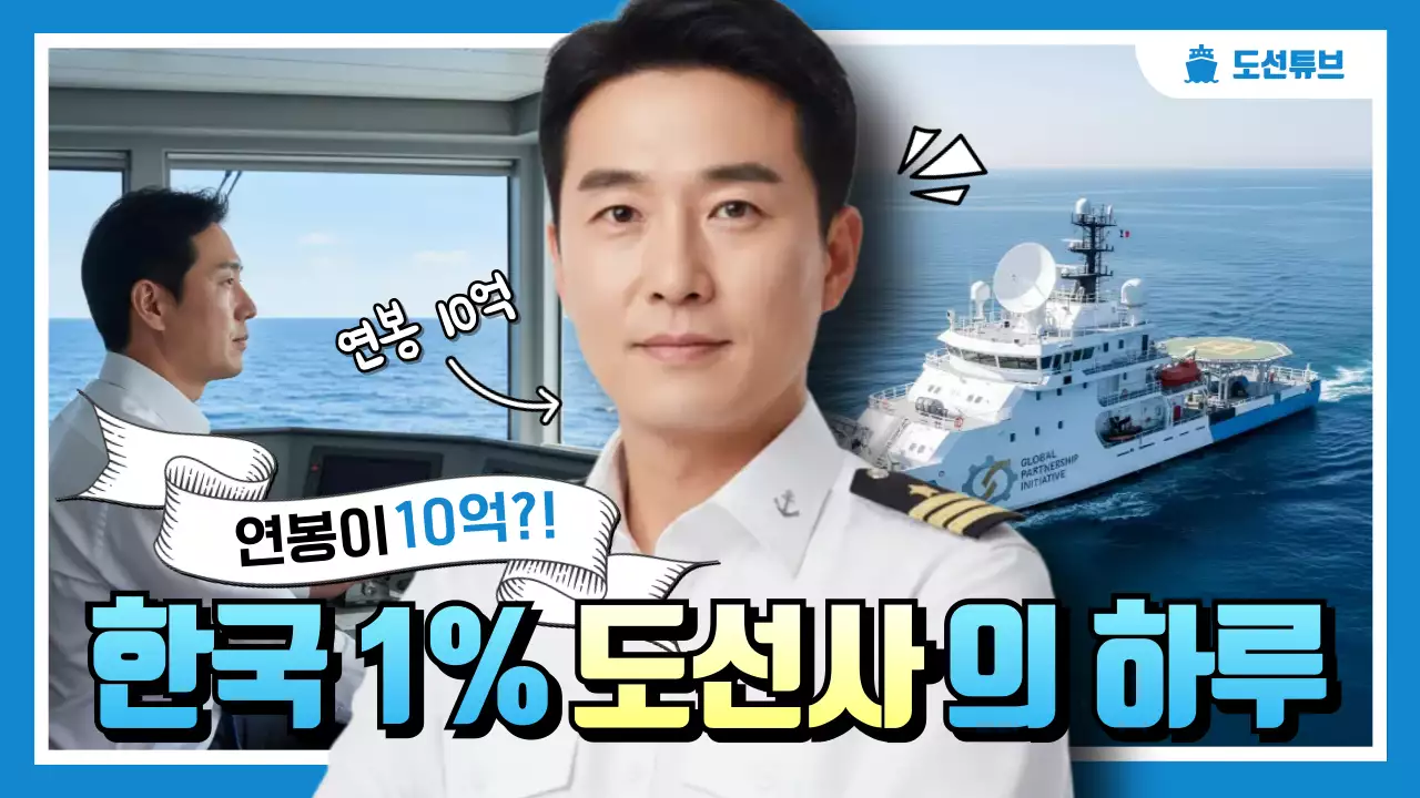 파랑 모던 직업 홍보