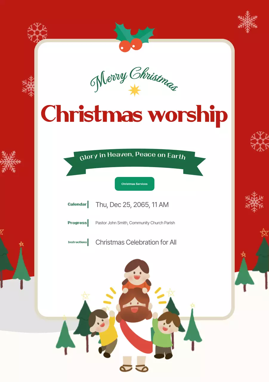 Hướng dẫn Lễ Giáng sinh Truyền thống Đỏ