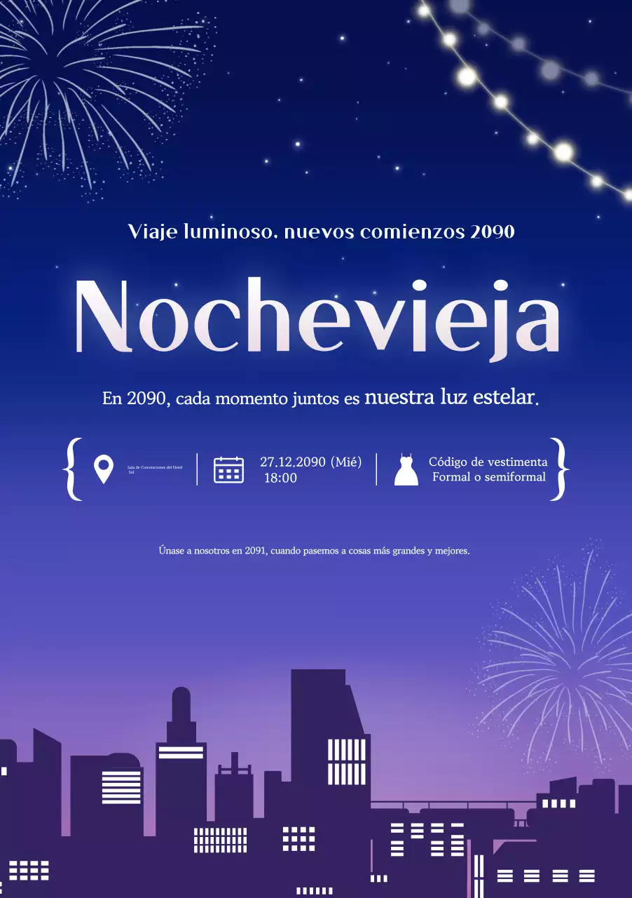 Guía de eventos clásicos azules