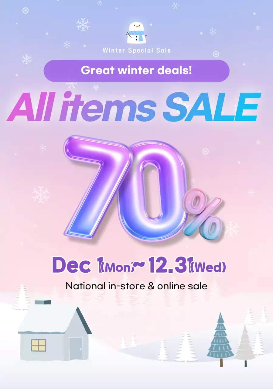 Pink Pop Art Sale Promotion