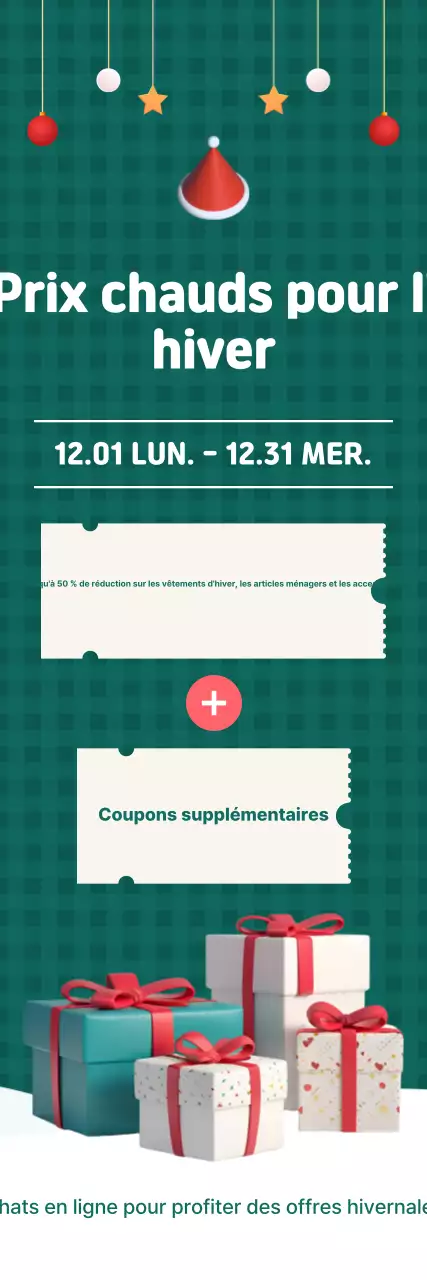 Promotion hivernale Green Clean