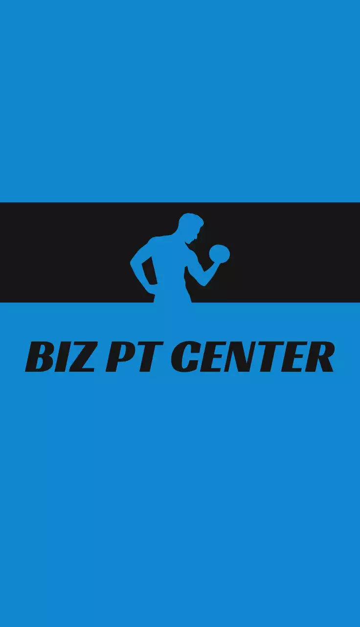 Carte de visite Black Modern Fitness