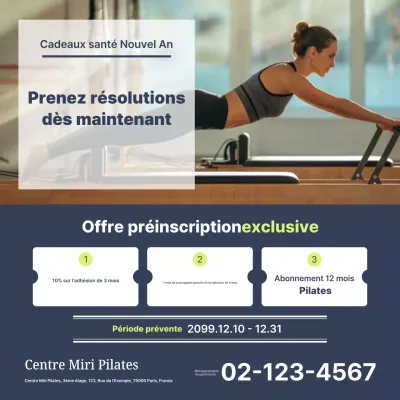 Guide du programme d'entraînement Gray Modern