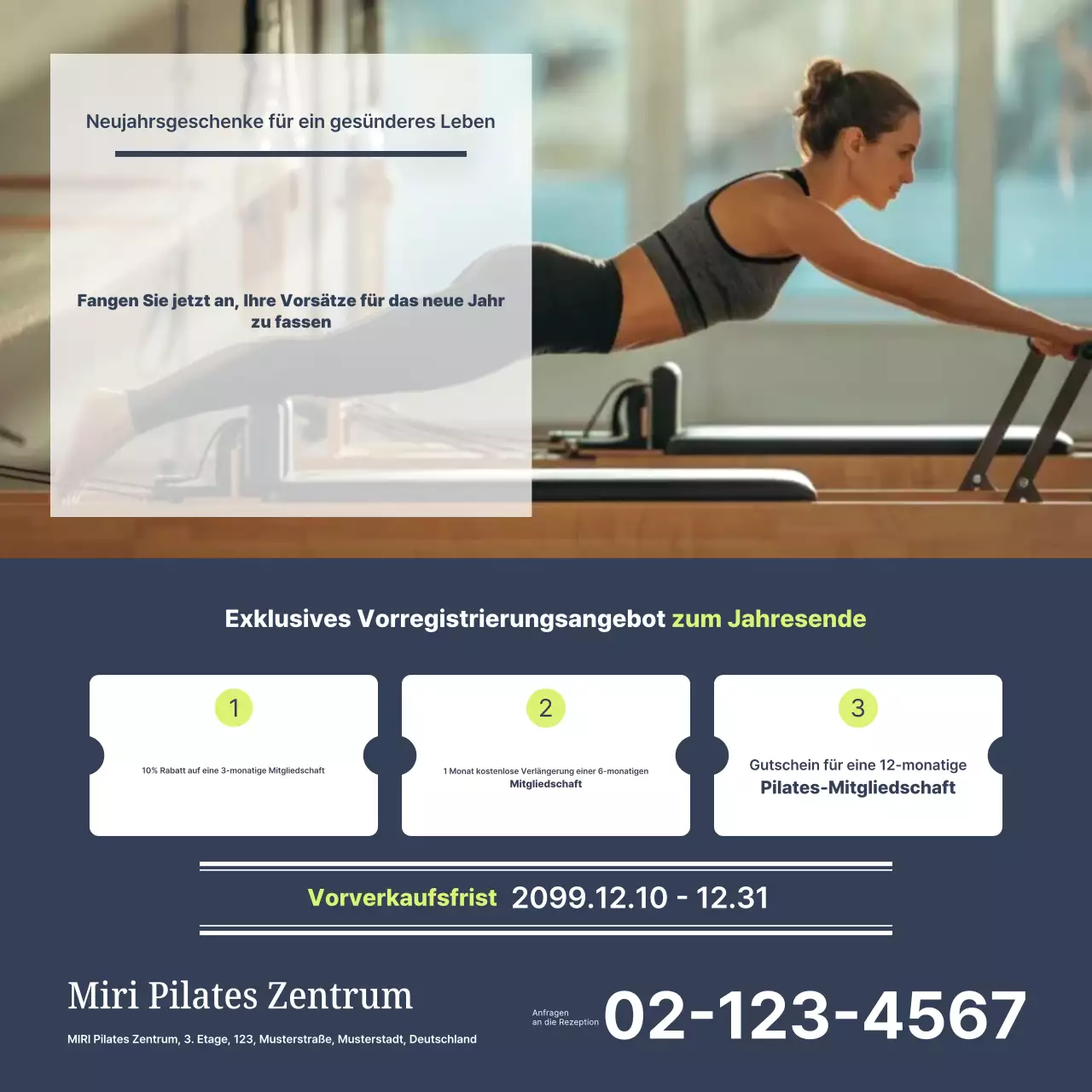 Leitfaden zum Gray Modern Workout-Programm