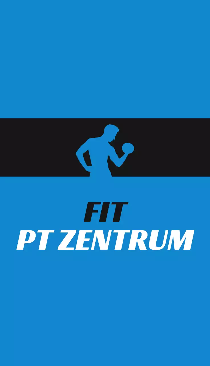 Schwarze moderne Fitness-Visitenkarte