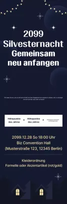 Informationen zur Navy Modern-Jahresabschlussveranstaltung