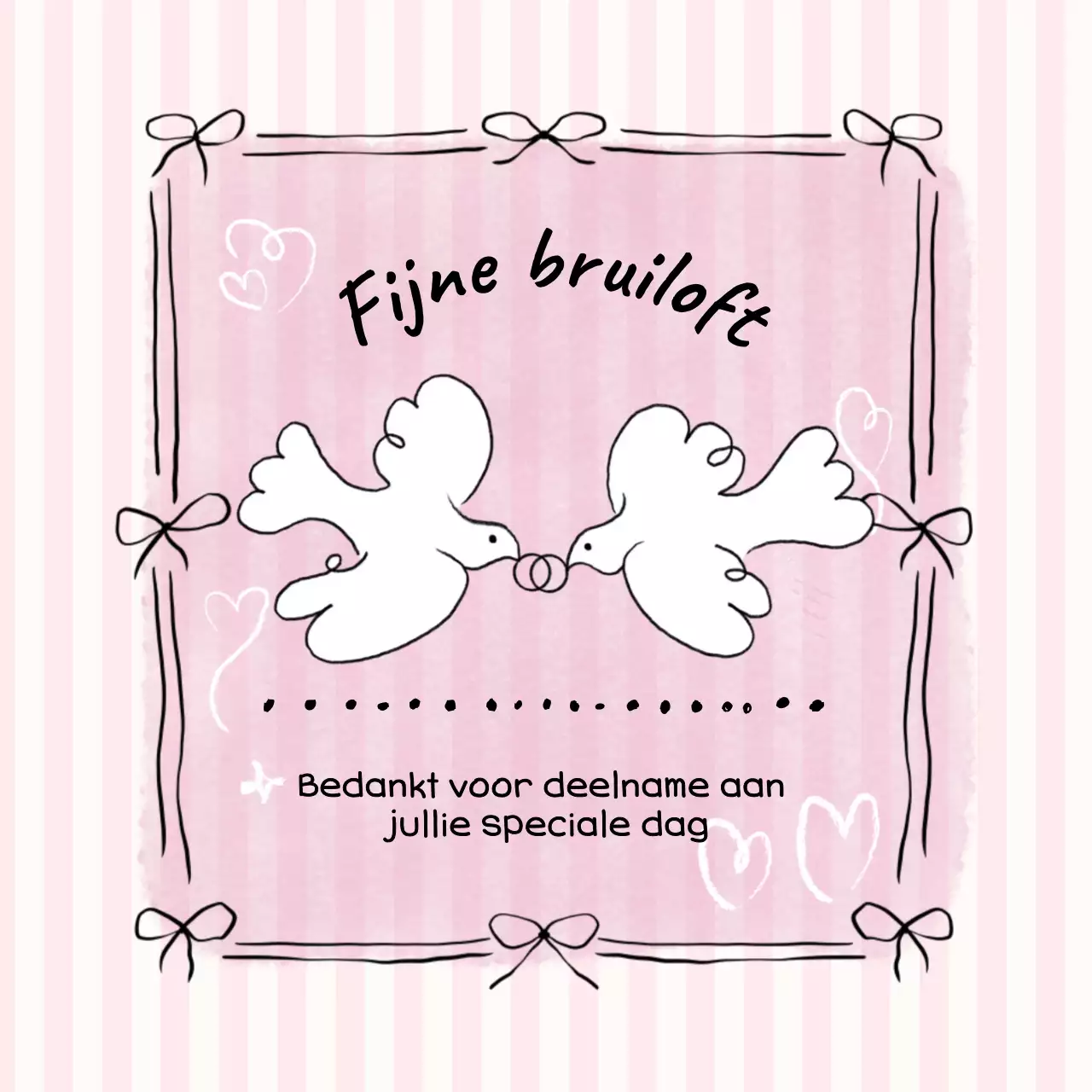 Roze babyshowercadeaus