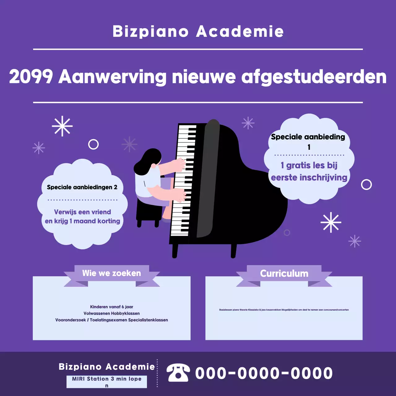 Wervingsbericht voor Bora Baby Piano