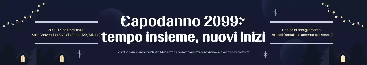 Informazioni sull'evento di fine anno della Navy Modern