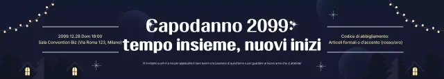 Informazioni sull'evento di fine anno della Navy Modern