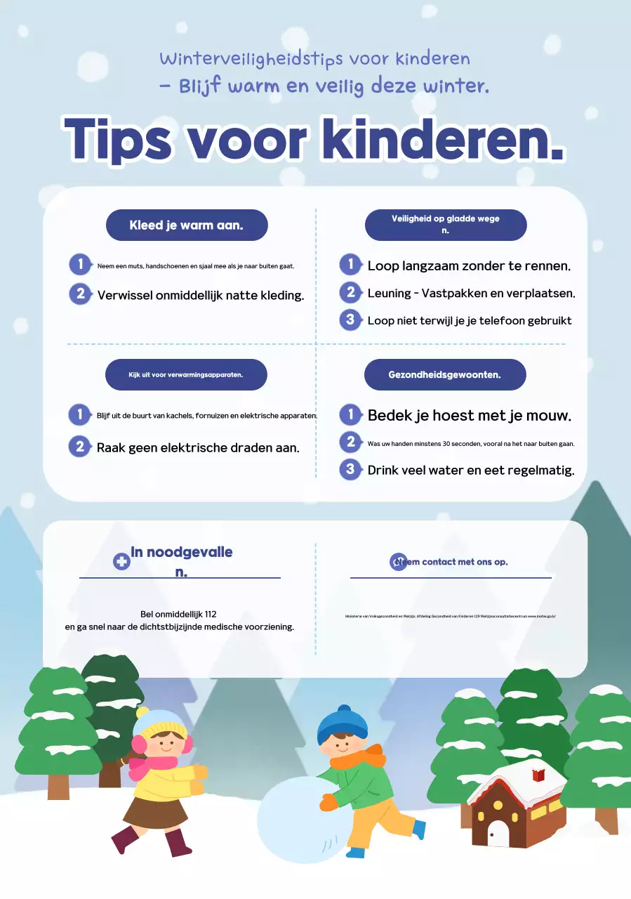 Sky Blue Clean Veiligheidsrichtlijnen