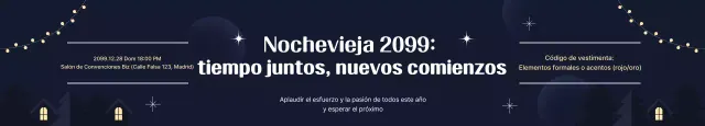 Información del evento de fin de año de Navy Modern