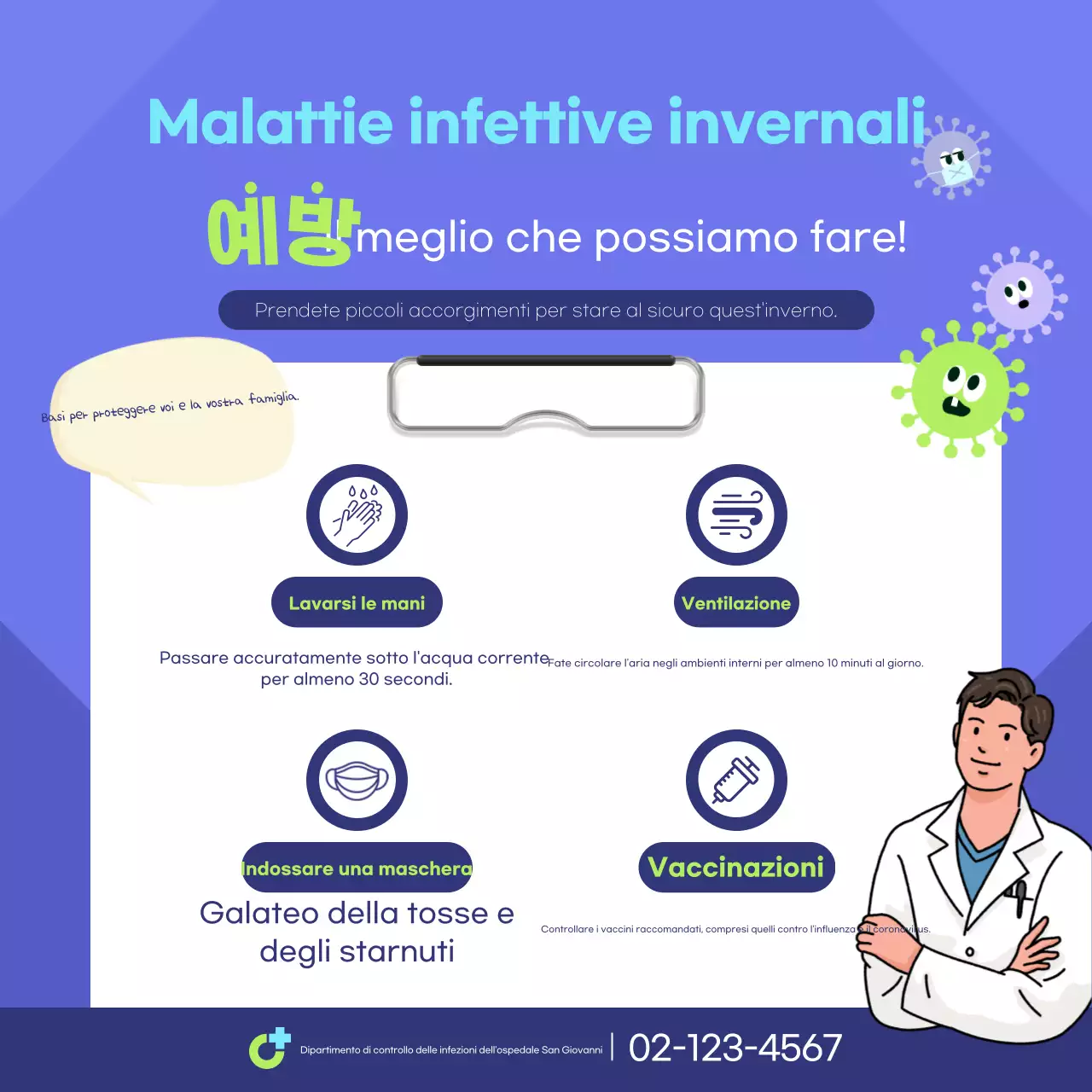 Campagna di prevenzione Blue Clean