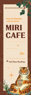 Advertentie voor Brown Traditional Cafe