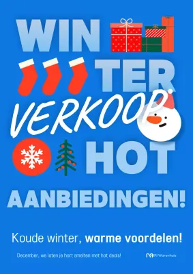 Blue Pop Winter Sale-evenement