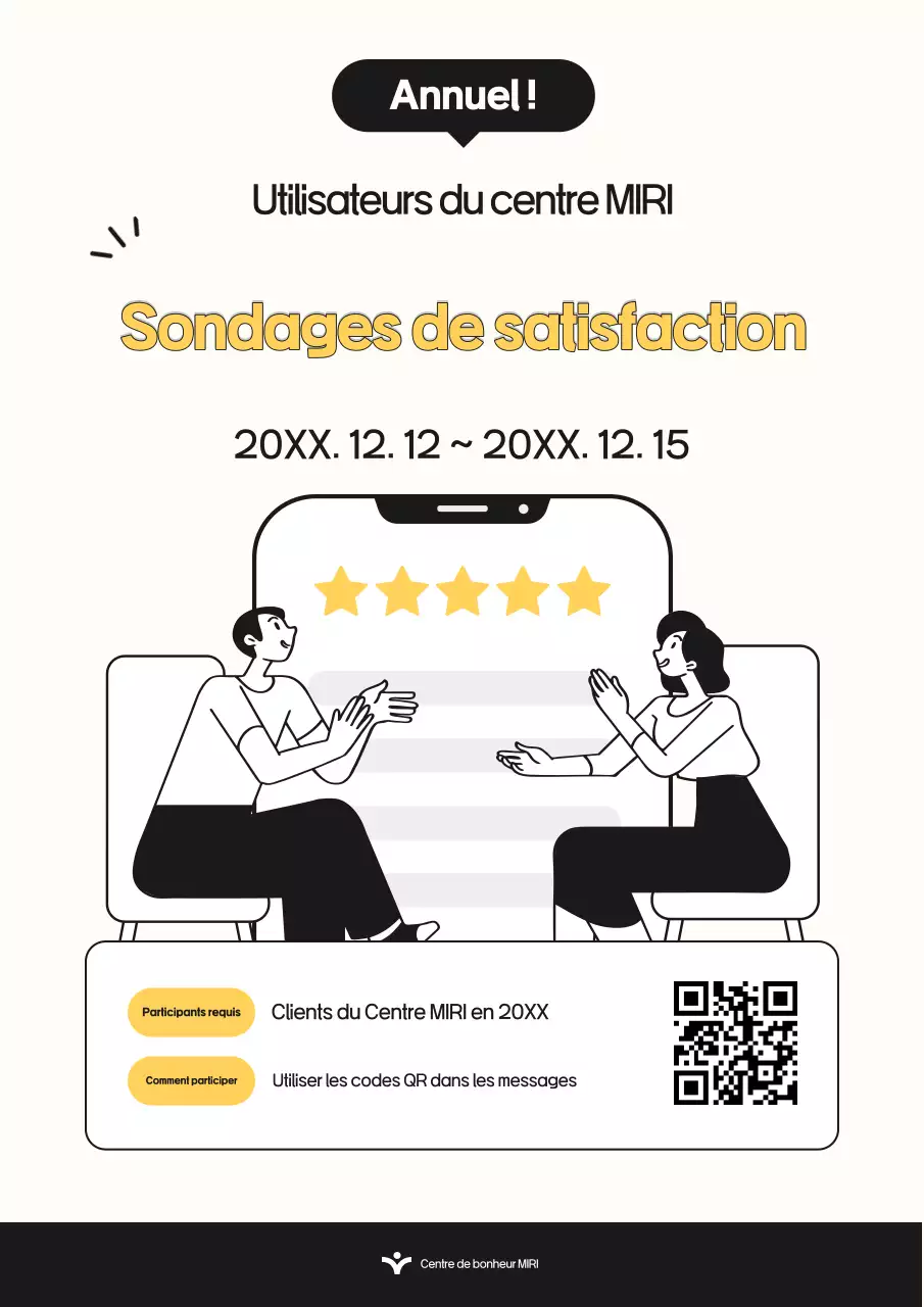 Promotion de l'enquête moderne jaune