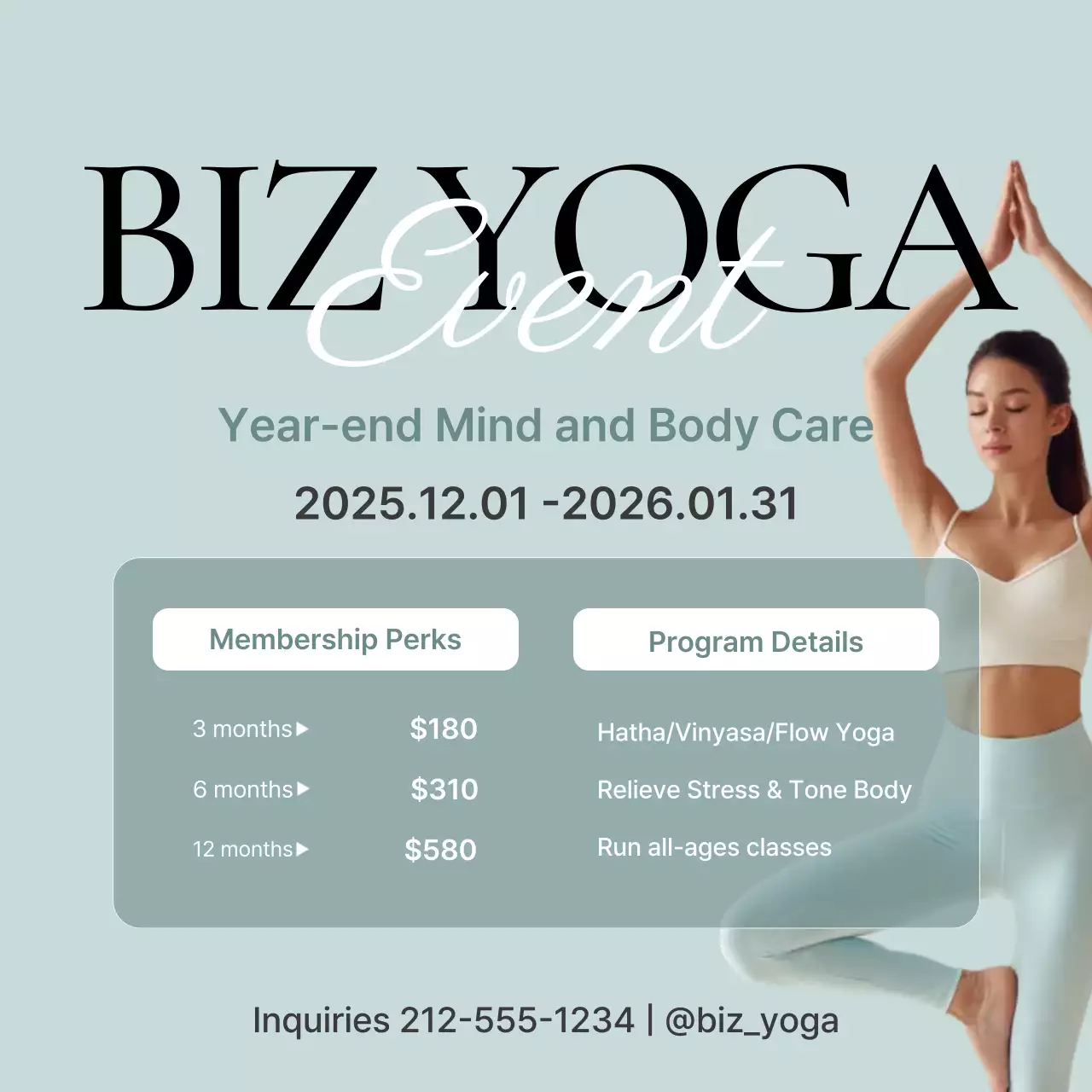 Iklan Yoga Modern Mint