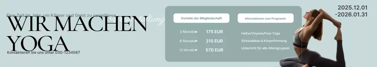 Leitfaden zum modernen Yoga-Programm von Mint