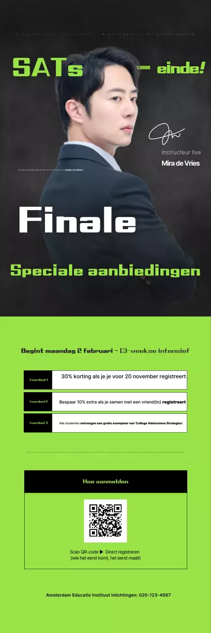 Korting op Groen Modern Onderwijs