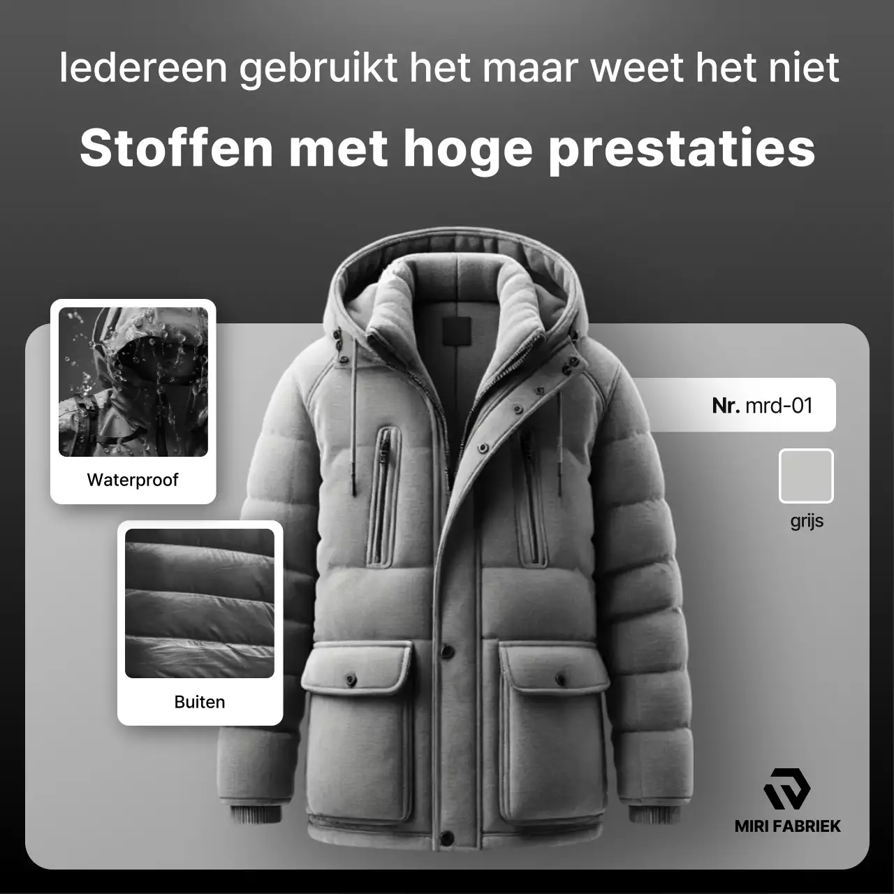 Grijze moderne buitenreclame