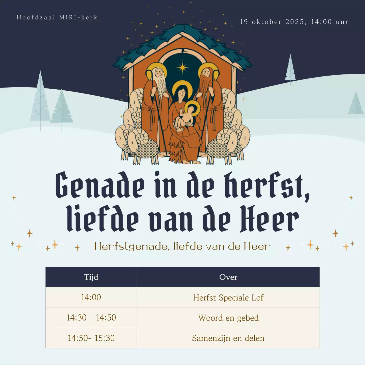 Navy Traditionele Kerkdienstgids