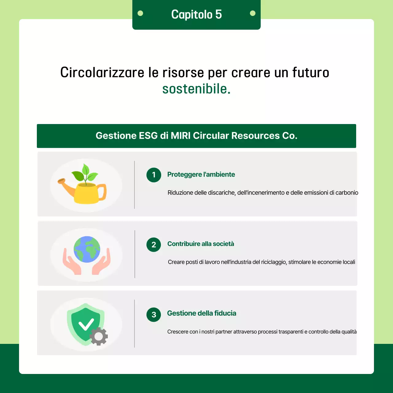 Campagna ambientale Green Simple