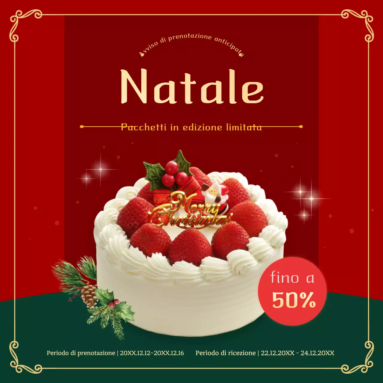 Promozione di Natale Red Classic