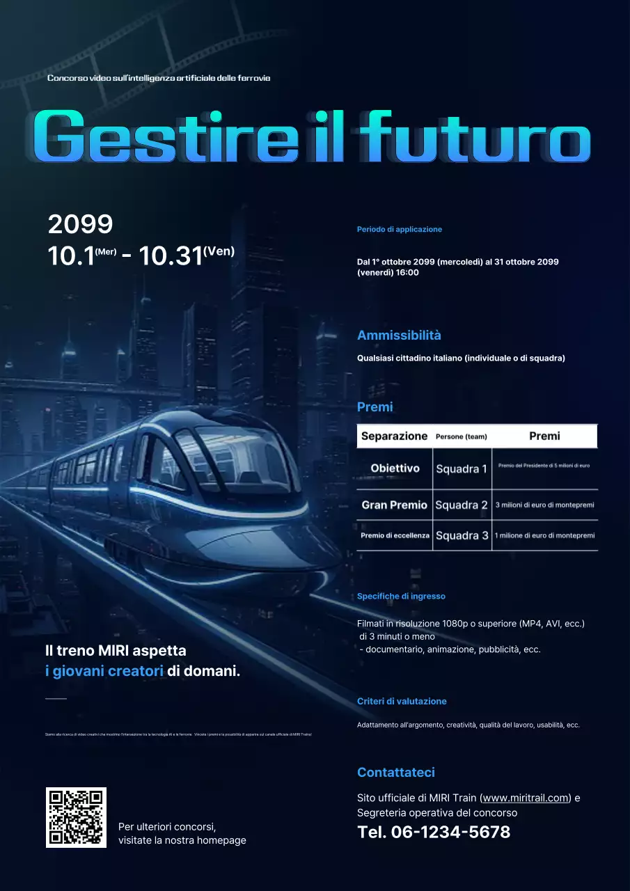 Evento del concorso Blue Cyber ​​​​AI