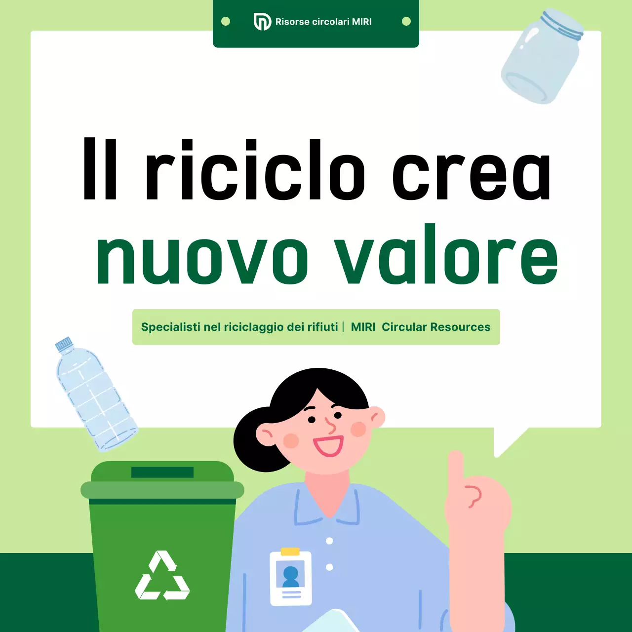 Campagna ambientale Green Simple