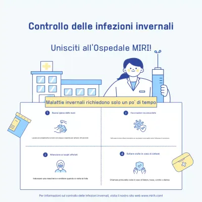 Guida semplice alla prevenzione delle infezioni Sky Blue