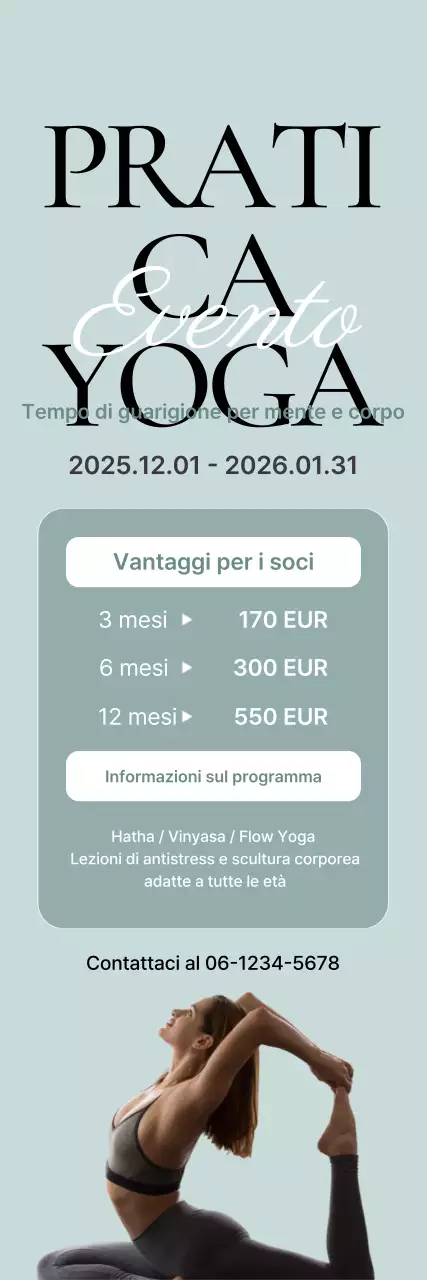 Informazioni sull'evento Mint Modern Yoga