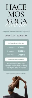 Información sobre el evento Mint Modern Yoga