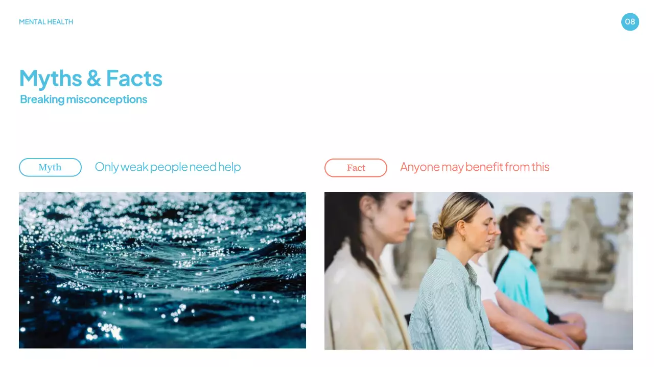 Coral Modern Mental Health Guide Presentation